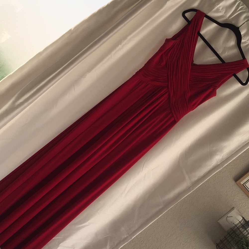 Red dress